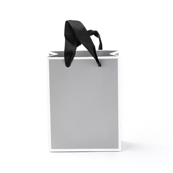 PandaHall Rectangle Paper Bags, with Handles, for Gift Bags and Shopping Bags, Silver, 16x12x0.6cm Paper None Silver
PandaHall Rectangle Paper Bags, with Handles, for Gift Bags and Shopping Bags, Silver, 16x12x0.6cm Paper None Silver
