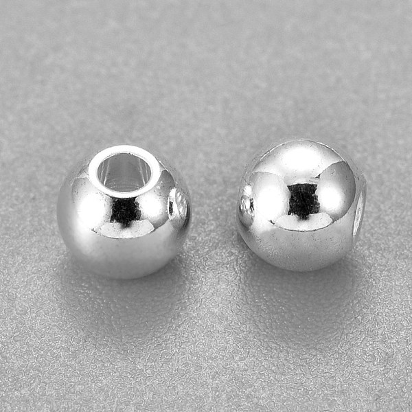 PandaHall 304 Stainless Steel Beads, Rondelle, Silver, 5x4mm, Hole: 2mm 304 Stainless Steel Rondelle
PandaHall 304 Stainless Steel Beads, Rondelle, Silver, 5x4mm, Hole: 2mm 304 Stainless Steel Rondelle