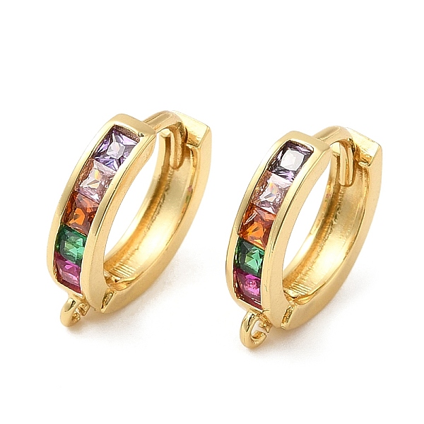 PandaHall Rack Plating Brass Pave Colorful Cubic Zirconia Hoop Earrings for Women, Lead Free & Cadmium Free, Long-Lasting Plated, Ring, Real..., Multicolor
PandaHall Rack Plating Brass Pave Colorful Cubic Zirconia Hoop Earrings for Women, Lead Free & Cadmium Free, Long-Lasting Plated, Ring, Real..., Multicolor