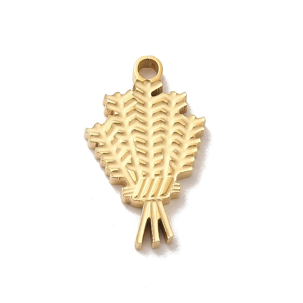 PandaHall 304 Stainless Steel Pendants, Ear of Wheat Charm, Real 14K Gold Plated, 15.5x9.5x1.5mm, Hole: 1.5mm 304 Stainless Steel Others
PandaHall 304 Stainless Steel Pendants, Ear of Wheat Charm, Real 14K Gold Plated, 15.5x9.5x1.5mm, Hole: 1.5mm 304 Stainless Steel Others