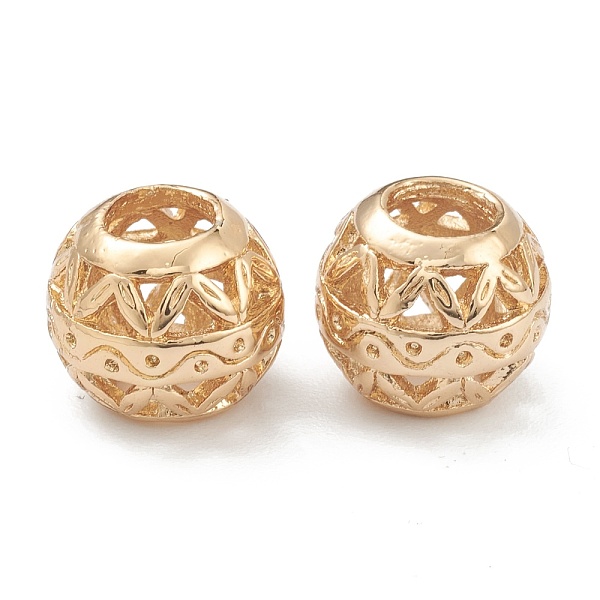 PandaHall Alloy Filigree Beads, Long-Lasting Plated, Round, Real 14K Gold Plated, 10.5x9mm, Hole: 5mm Alloy Round
PandaHall Alloy Filigree Beads, Long-Lasting Plated, Round, Real 14K Gold Plated, 10.5x9mm, Hole: 5mm Alloy Round
