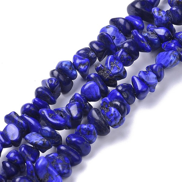 PandaHall Natural Magnesite Beads Strands, Dyed, Chip, Medium Blue, 6~10x6~10x3~4mm, Hole: 0.5~0.7mm, 15.55''~16.54''(39.5~42cm) Magnesite...
PandaHall Natural Magnesite Beads Strands, Dyed, Chip, Medium Blue, 6~10x6~10x3~4mm, Hole: 0.5~0.7mm, 15.55''~16.54''(39.5~42cm) Magnesite...