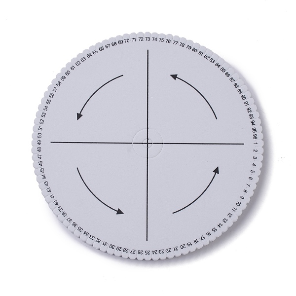 PandaHall EVA Braiding Disc Disk, Macrame Board, DIY Braided Cord Bracelet, Craft Tool, Flat Round, White, 19x1.4cm Plastic White
PandaHall EVA Braiding Disc Disk, Macrame Board, DIY Braided Cord Bracelet, Craft Tool, Flat Round, White, 19x1.4cm Plastic White