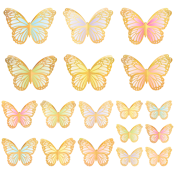 PandaHall Coated Paper 3D Butterfly Display Decorations, Centerpiece Background Wall Ornaments, Party Supplies, Mixed Color, Butterfly..., Multicolor
PandaHall Coated Paper 3D Butterfly Display Decorations, Centerpiece Background Wall Ornaments, Party Supplies, Mixed Color, Butterfly..., Multicolor