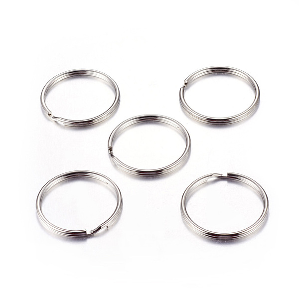 PandaHall Platinum Plated Iron Split Key Rings Findings Fit Keychain, Ring, 35x3mm Iron Ring
PandaHall Platinum Plated Iron Split Key Rings Findings Fit Keychain, Ring, 35x3mm Iron Ring