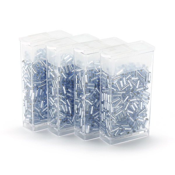 PandaHall MGB Matsuno Glass Beads, Japanese Bugle Beads, Silver Lined Glass Round Hole Beads, Azure, 4.5x1.8mm, Hole: 0.5mm, about..., Blue
PandaHall MGB Matsuno Glass Beads, Japanese Bugle Beads, Silver Lined Glass Round Hole Beads, Azure, 4.5x1.8mm, Hole: 0.5mm, about..., Blue