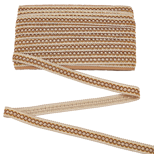 PandaHall 11.5M Polyester Lace Ribbons, for Curtain Decoration, Beige, 7/8 inch(21mm), about 12.58 Yards(11.5m)/Card Polyester None Yellow
PandaHall 11.5M Polyester Lace Ribbons, for Curtain Decoration, Beige, 7/8 inch(21mm), about 12.58 Yards(11.5m)/Card Polyester None Yellow