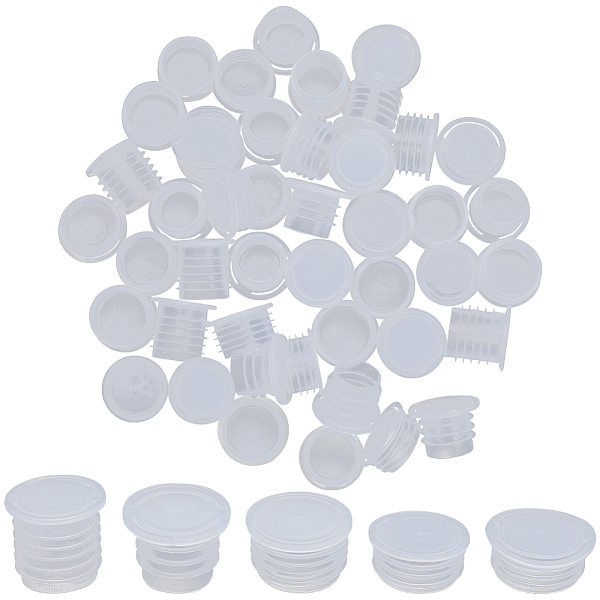 PandaHall Gorgecraft 50Pcs 5 Styles Plastic Bottle Stoppers, for Wine Bottle, Column, WhiteSmoke, 24~26x11~22mm, Inner Diameter: 16~22.5mm..., White
PandaHall Gorgecraft 50Pcs 5 Styles Plastic Bottle Stoppers, for Wine Bottle, Column, WhiteSmoke, 24~26x11~22mm, Inner Diameter: 16~22.5mm..., White