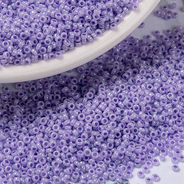PandaHall MIYUKI Round Rocailles Beads, Japanese Seed Beads, (RR534) Columbine Ceylon, 15/0, 1.5mm, Hole: 0.7mm, about 5555pcs/10g Glass..., Purple
PandaHall MIYUKI Round Rocailles Beads, Japanese Seed Beads, (RR534) Columbine Ceylon, 15/0, 1.5mm, Hole: 0.7mm, about 5555pcs/10g Glass..., Purple
