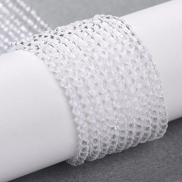 PandaHall Transparent Glass Beads Strands, Faceted Round, Clear, 2mm, Hole: 0.8mm, about 175pcs/strand, 14.06~14.17 inch(35.7~36cm) Glass...
PandaHall Transparent Glass Beads Strands, Faceted Round, Clear, 2mm, Hole: 0.8mm, about 175pcs/strand, 14.06~14.17 inch(35.7~36cm) Glass...