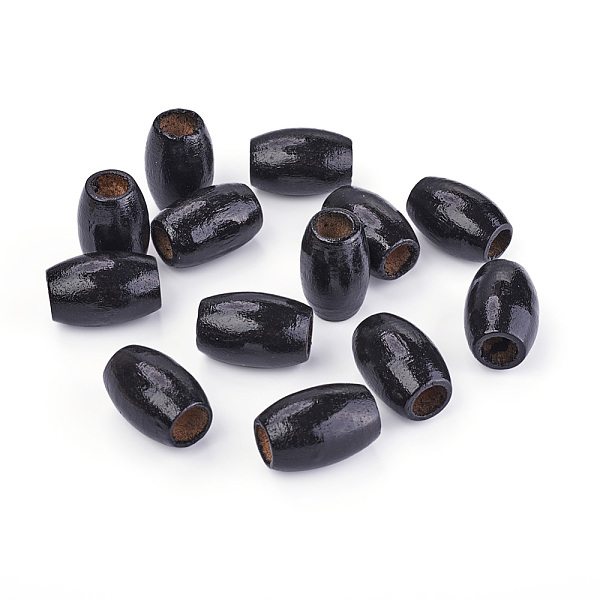 PandaHall Craftdady Dyed Barrel Natural Wood Beads, Lead Free, Black, 28~30x20mm, Hole: 8.5~10.5mm Wood Barrel Black
PandaHall Craftdady Dyed Barrel Natural Wood Beads, Lead Free, Black, 28~30x20mm, Hole: 8.5~10.5mm Wood Barrel Black