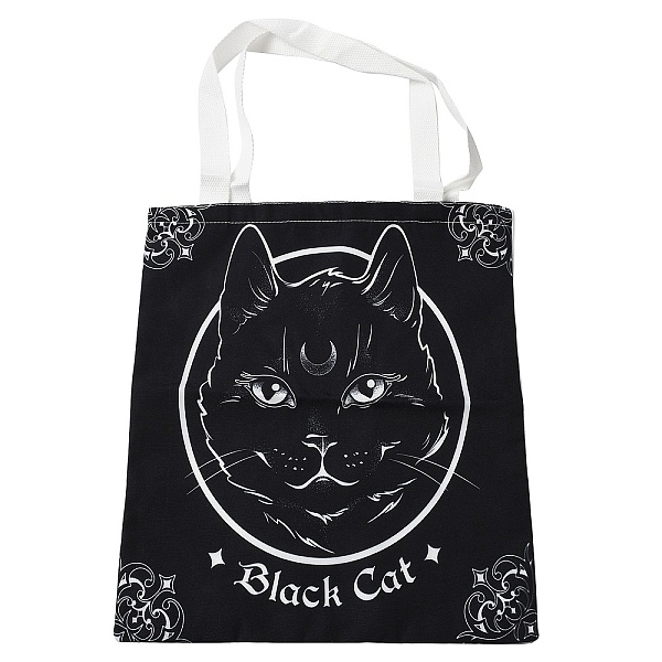 PandaHall Canvas Tote Bags, Reusable Polycotton Canvas Bags, for Shopping, Crafts, Gifts, Cat Shape, 59cm Polycotton Cat Shape Black
PandaHall Canvas Tote Bags, Reusable Polycotton Canvas Bags, for Shopping, Crafts, Gifts, Cat Shape, 59cm Polycotton Cat Shape Black