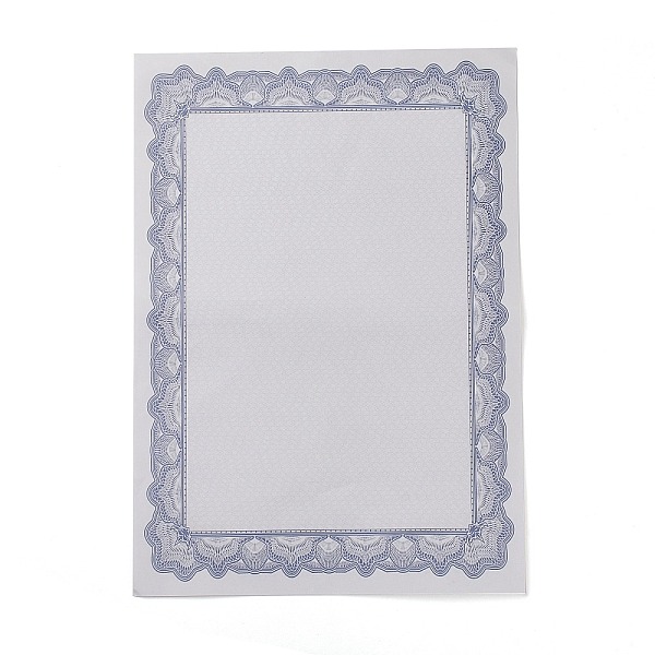 PandaHall Diploma Certificate Paper, Blue Border, Letter Size Blank Paper, Office Products, Cornflower Blue, 28x21x0.2mm Paper
PandaHall Diploma Certificate Paper, Blue Border, Letter Size Blank Paper, Office Products, Cornflower Blue, 28x21x0.2mm Paper