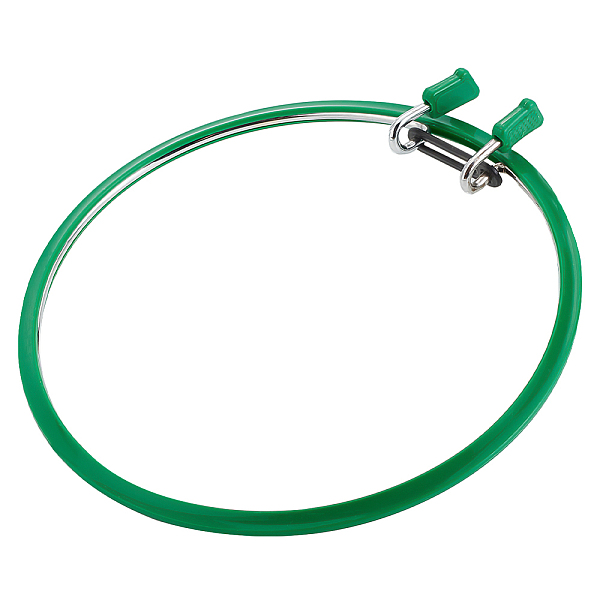 PandaHall Iron Embroidery Hoops, Embroidery Frames, with Plastic Findings, Green, 22.3x21.8x2.25cm, Inner Diameter: 202mm Iron Ring Green
PandaHall Iron Embroidery Hoops, Embroidery Frames, with Plastic Findings, Green, 22.3x21.8x2.25cm, Inner Diameter: 202mm Iron Ring Green