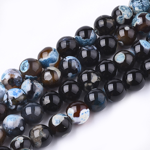 PandaHall Natural Fire Crackle Agate Beads Strands, Dyed, Round, Colorful, 8mm, Hole: 1mm, about 46~48pcs/strand, 14.56 inch~15.15 inch Fire...
PandaHall Natural Fire Crackle Agate Beads Strands, Dyed, Round, Colorful, 8mm, Hole: 1mm, about 46~48pcs/strand, 14.56 inch~15.15 inch Fire...