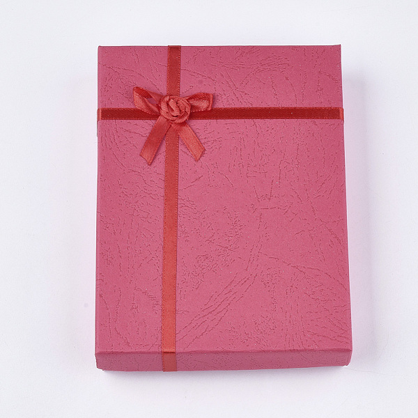 PandaHall Jewelry Cardboard Boxes with Flower(Color Random Delivery) and Sponge Inside, Rectangle, Red, 160x120x30mm Paper Rectangle Red
PandaHall Jewelry Cardboard Boxes with Flower(Color Random Delivery) and Sponge Inside, Rectangle, Red, 160x120x30mm Paper Rectangle Red