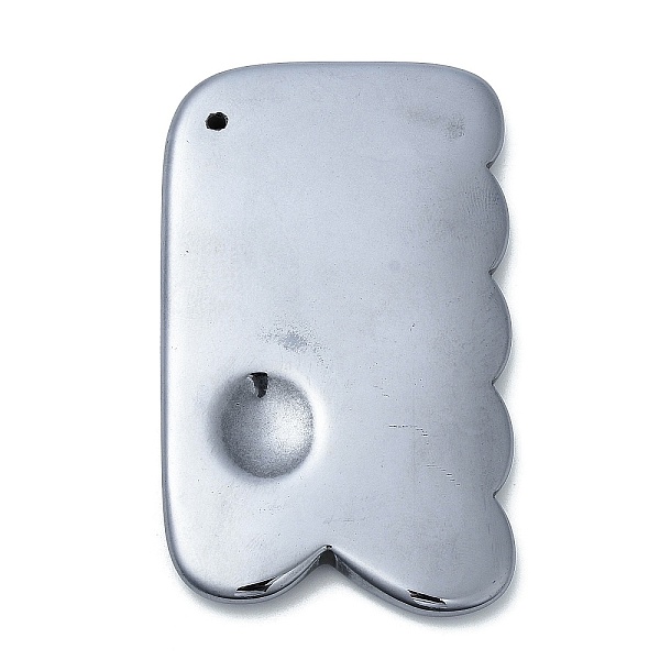 PandaHall Terahertz Stone Gua Sha Boards, Massage Scraping Tools, Massager Facial Energy Beauty Tools, Rectangle, 85x50x6.6mm, Hole: 2mm...
PandaHall Terahertz Stone Gua Sha Boards, Massage Scraping Tools, Massager Facial Energy Beauty Tools, Rectangle, 85x50x6.6mm, Hole: 2mm...