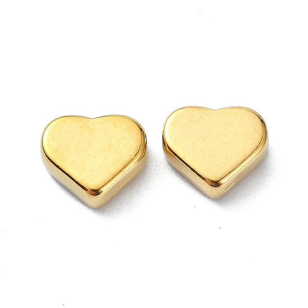 PandaHall Ion Plating(IP) 304 Stainless Steel Beads, Heart, Real 18K Gold Plated, 7x8x3mm, Hole: 1.4mm 304 Stainless Steel Heart
PandaHall Ion Plating(IP) 304 Stainless Steel Beads, Heart, Real 18K Gold Plated, 7x8x3mm, Hole: 1.4mm 304 Stainless Steel Heart