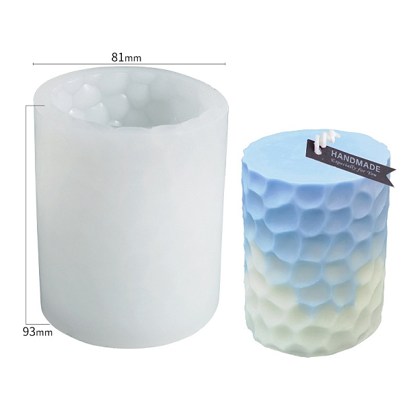 PandaHall Embossed Pillar DIY Candle Silicone Molds, for Candle Making, Food Grade Silicone, Column, White, 8.1x9.3cm Silicone Column White
PandaHall Embossed Pillar DIY Candle Silicone Molds, for Candle Making, Food Grade Silicone, Column, White, 8.1x9.3cm Silicone Column White