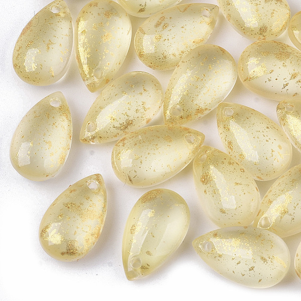 PandaHall Transparent Spray Painted Glass Charms, with Glitter Powder, Frosted, Teardrop, Champagne Yellow, 14.5x8.5x5.5mm, Hole: 1mm Glass...
PandaHall Transparent Spray Painted Glass Charms, with Glitter Powder, Frosted, Teardrop, Champagne Yellow, 14.5x8.5x5.5mm, Hole: 1mm Glass...