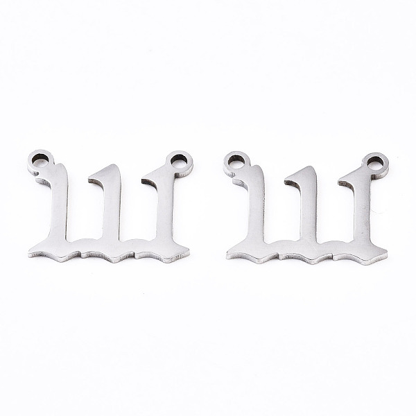 PandaHall 201 Stainless Steel Pendant Links, Laser Cut, Stainless Steel Color, Num.1, 12x15.5x1mm, Hole: 1.4mm 201 Stainless Steel Number
PandaHall 201 Stainless Steel Pendant Links, Laser Cut, Stainless Steel Color, Num.1, 12x15.5x1mm, Hole: 1.4mm 201 Stainless Steel Number