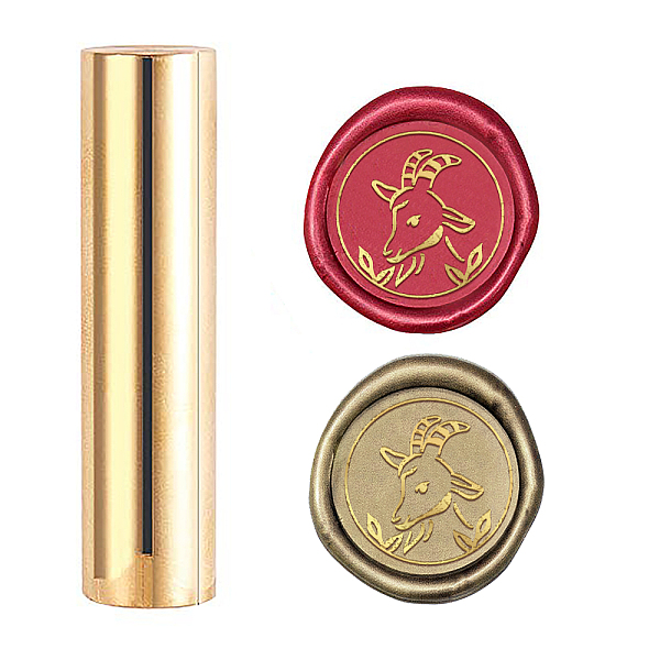 PandaHall CRASPIRE Wax Seal Stamp Goat, Mini Brass Column Stamp Gold Mental Sealing Stamp 15mm for Envelope Invitation Wedding Embellishment...
PandaHall CRASPIRE Wax Seal Stamp Goat, Mini Brass Column Stamp Gold Mental Sealing Stamp 15mm for Envelope Invitation Wedding Embellishment...