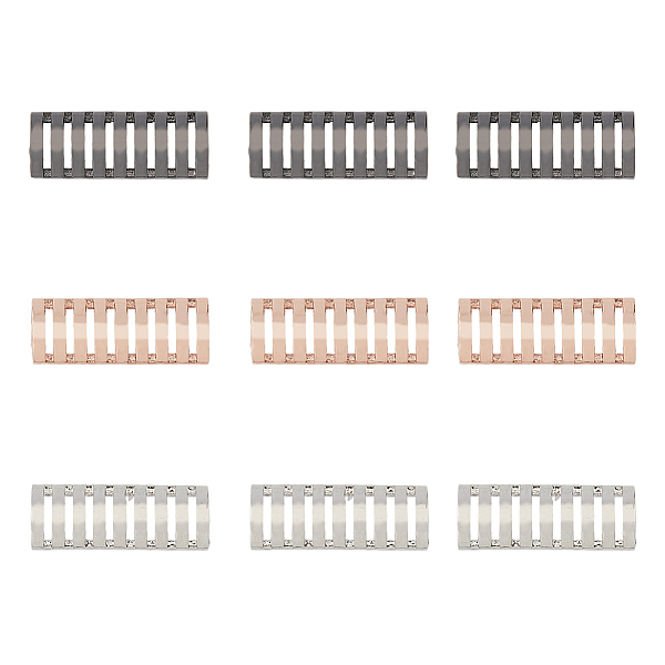 PandaHall DICOSMETIC 9Pcs 3 Colors Alloy Watch Band Adapter Connectors, Watch Belt Trim Accessories, Column, Mixed Color, 21.5x8x6mm, Hole...
PandaHall DICOSMETIC 9Pcs 3 Colors Alloy Watch Band Adapter Connectors, Watch Belt Trim Accessories, Column, Mixed Color, 21.5x8x6mm, Hole...