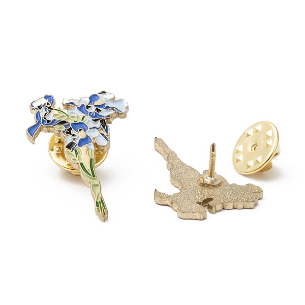 PandaHall Creative Zinc Alloy Brooches, Enamel Lapel Pin, with Iron Butterfly Clutches or Rubber Clutches, Flower, Golden, Medium Orchid..., Purple
PandaHall Creative Zinc Alloy Brooches, Enamel Lapel Pin, with Iron Butterfly Clutches or Rubber Clutches, Flower, Golden, Medium Orchid..., Purple