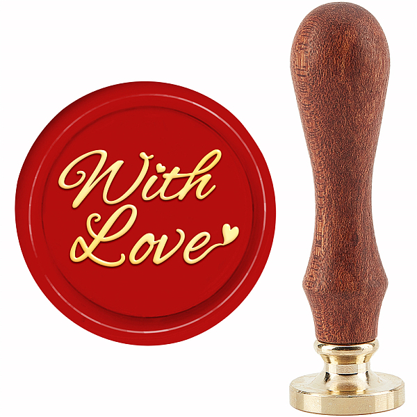 PandaHall CRASPIRE With Love Wax Seal Stamp Wedding Sealing Wax Stamp 30mm/1.18inch Removable Brass Head Sealing Stamp with Wooden Handle...
PandaHall CRASPIRE With Love Wax Seal Stamp Wedding Sealing Wax Stamp 30mm/1.18inch Removable Brass Head Sealing Stamp with Wooden Handle...