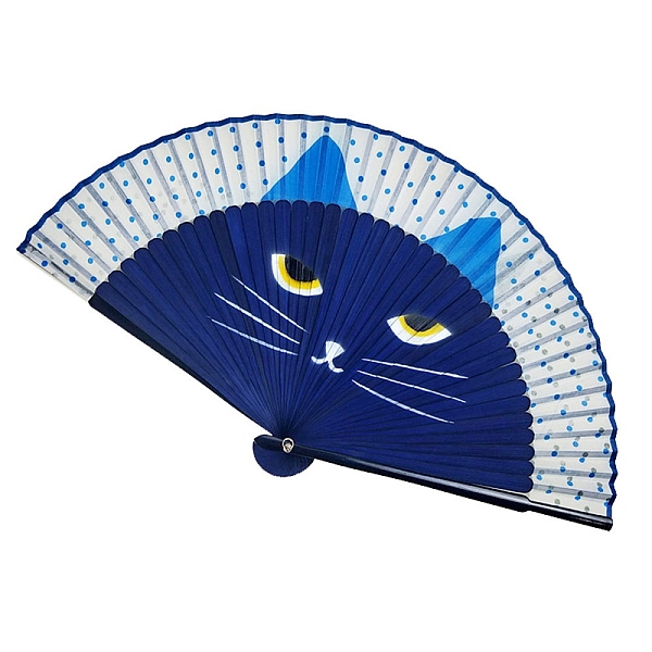 PandaHall Cat Pattern Bamboo with Satin Folding Fan, for Party Wedding Dancing Decoration, Midnight Blue, 210mm Bamboo
PandaHall Cat Pattern Bamboo with Satin Folding Fan, for Party Wedding Dancing Decoration, Midnight Blue, 210mm Bamboo