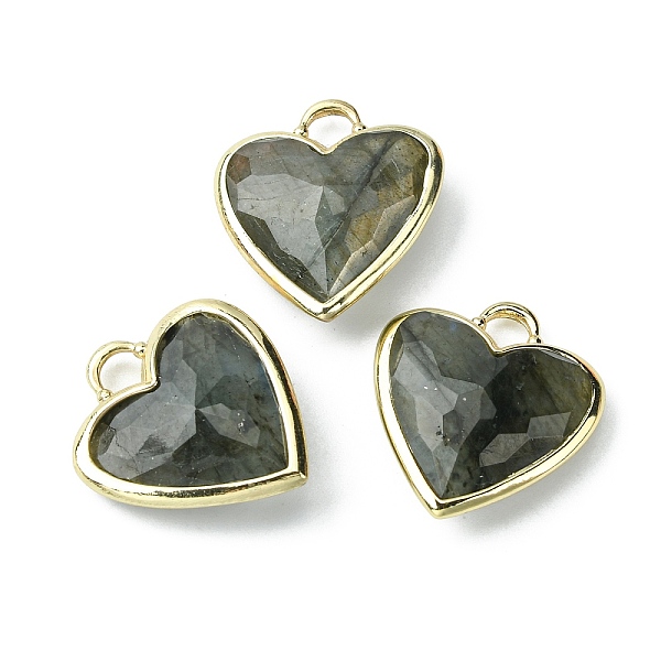 PandaHall Natural Labradorite Pendants, Faceted Heart Charms, with Rack Plating Light Gold Plated Brass Edge, 23x20x7mm, Hole: 4x4mm...
PandaHall Natural Labradorite Pendants, Faceted Heart Charms, with Rack Plating Light Gold Plated Brass Edge, 23x20x7mm, Hole: 4x4mm...