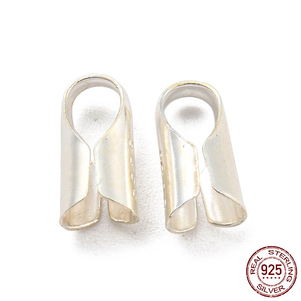 PandaHall 925 Sterling Silver Cord End, Folding Crimp Ends, with S925 Stamp, Silver, 8x3.5x3.5mm, Hole: 3.5x2.5mm Sterling Silver
PandaHall 925 Sterling Silver Cord End, Folding Crimp Ends, with S925 Stamp, Silver, 8x3.5x3.5mm, Hole: 3.5x2.5mm Sterling Silver