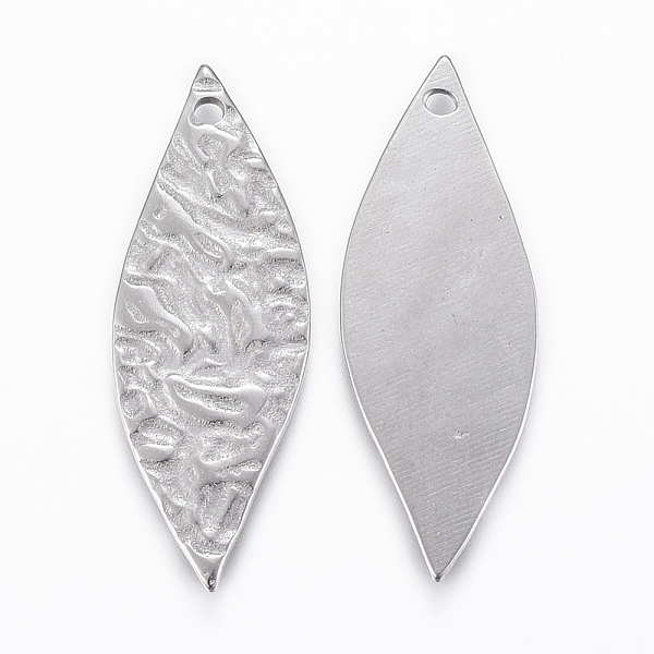 PandaHall 304 Stainless Steel Pendants, Horse Eye, Stainless Steel Color, 35x12.5x1mm, Hole: 1.5mm 304 Stainless Steel Horse Eye
PandaHall 304 Stainless Steel Pendants, Horse Eye, Stainless Steel Color, 35x12.5x1mm, Hole: 1.5mm 304 Stainless Steel Horse Eye