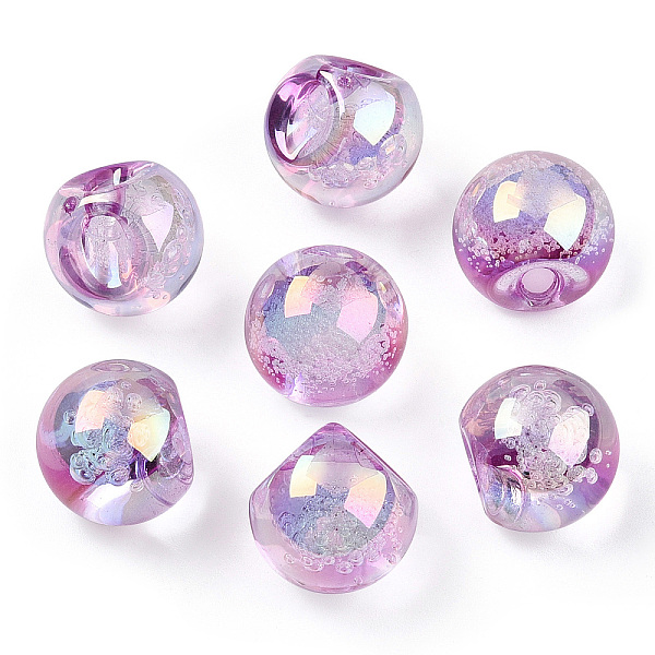 PandaHall UV Plating Rainbow Iridescent Acrylic Beads, Round, Top Drilled, Violet, 16x16x16mm, Hole: 3mm Acrylic Round Purple
PandaHall UV Plating Rainbow Iridescent Acrylic Beads, Round, Top Drilled, Violet, 16x16x16mm, Hole: 3mm Acrylic Round Purple