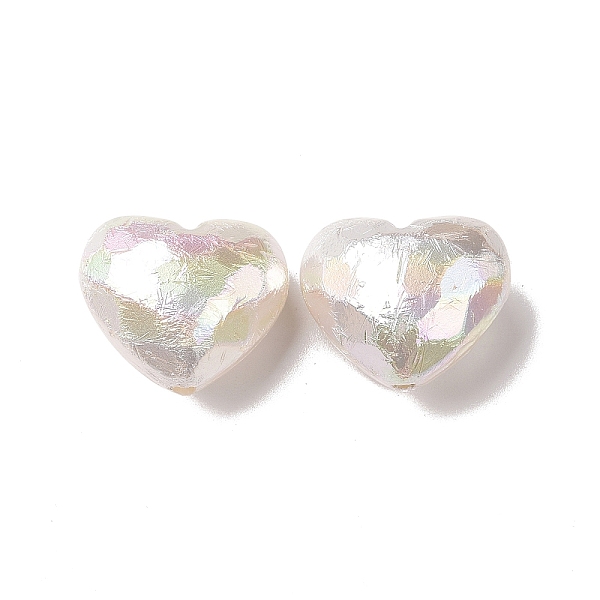 PandaHall ABS Plastic Beads, UV Plating Rainbow Iridescent Beads, Heart, White, 16.5x19.5x11.5mm, Hole: 2mm ABS Plastic Heart White
PandaHall ABS Plastic Beads, UV Plating Rainbow Iridescent Beads, Heart, White, 16.5x19.5x11.5mm, Hole: 2mm ABS Plastic Heart White