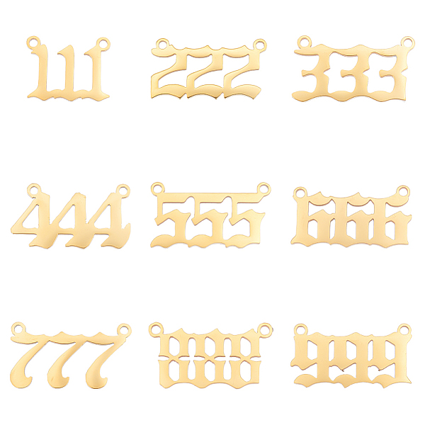 PandaHall UNICRAFTALE 2 Colors Number 1~9 Pendants Stainless Steel Linking Charms Lucky Number Sports Charm Angel Number Necklace 999...
PandaHall UNICRAFTALE 2 Colors Number 1~9 Pendants Stainless Steel Linking Charms Lucky Number Sports Charm Angel Number Necklace 999...