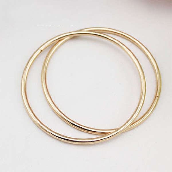 PandaHall Iron Bag Handles, Ring, Bag Replacement Accessories, Light Gold, 11x0.45cm, Inner Diameter: 10cm, 2pcs/set Iron
PandaHall Iron Bag Handles, Ring, Bag Replacement Accessories, Light Gold, 11x0.45cm, Inner Diameter: 10cm, 2pcs/set Iron