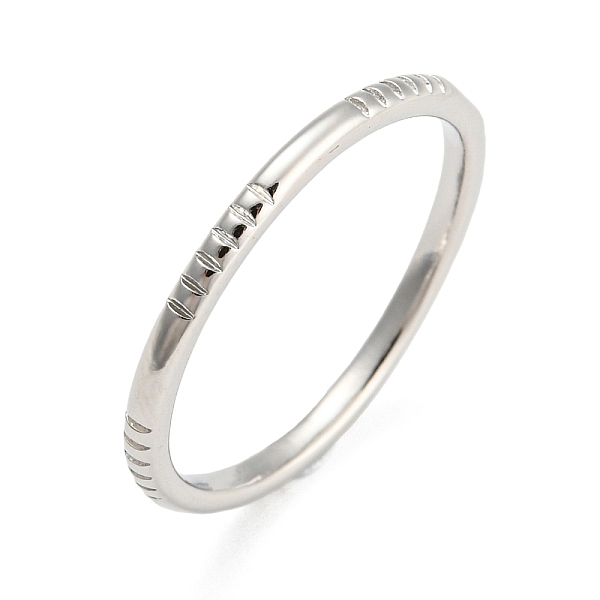 PandaHall Rack Plating Brass Rings, Long-Lasting Plated, Textured Stackable Thin Ring for Women, Platinum, US Size 8 1/4(18.3mm), 1.8mm...
PandaHall Rack Plating Brass Rings, Long-Lasting Plated, Textured Stackable Thin Ring for Women, Platinum, US Size 8 1/4(18.3mm), 1.8mm...