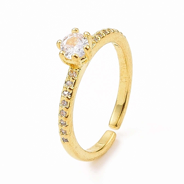 PandaHall Clear Cubic Zirconia Diamond Open Cuff Ring, Brass Jewelry for Women, Real 18K Gold Plated, Inner Diameter: 15.5mm Brass+Cubic...
PandaHall Clear Cubic Zirconia Diamond Open Cuff Ring, Brass Jewelry for Women, Real 18K Gold Plated, Inner Diameter: 15.5mm Brass+Cubic...