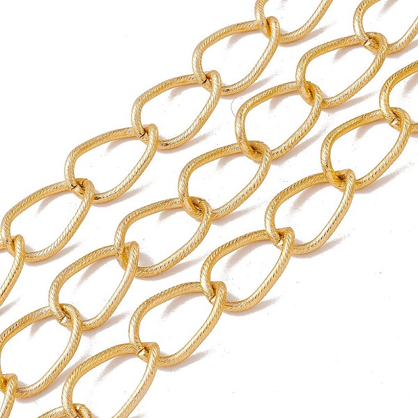 PandaHall 3.28 Feet Oval Oxidation Aluminum Curb Chains, Texture, Unwelded, Golden, Link: 21.5x15.5x2mm Aluminum
PandaHall 3.28 Feet Oval Oxidation Aluminum Curb Chains, Texture, Unwelded, Golden, Link: 21.5x15.5x2mm Aluminum