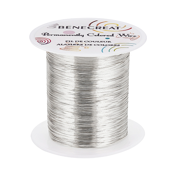 PandaHall BENECREAT 26 Gauge 131 Yards Tarnish Resistant Silver Wire Jewelry Beading Wire for Beading Wrapping and Other Jewelry Craft...
PandaHall BENECREAT 26 Gauge 131 Yards Tarnish Resistant Silver Wire Jewelry Beading Wire for Beading Wrapping and Other Jewelry Craft...