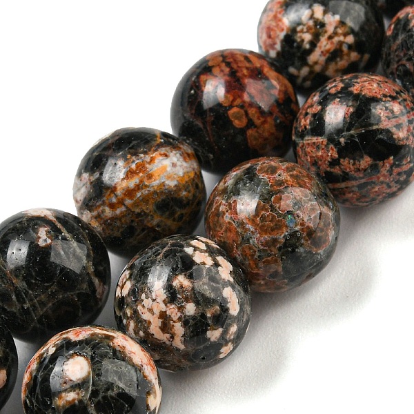 PandaHall Natural Red Snowflake Obsidian Round Beads Strands, 10mm, Hole: 0.9mm, about 38~40pcs/strand, 15.47''~15.87''(39.3~40.3cm)...
PandaHall Natural Red Snowflake Obsidian Round Beads Strands, 10mm, Hole: 0.9mm, about 38~40pcs/strand, 15.47''~15.87''(39.3~40.3cm)...