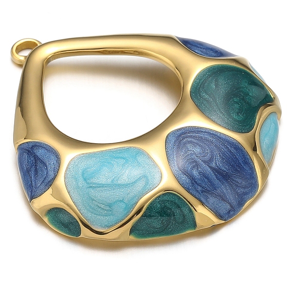 PandaHall Stainless Steel Pendants, with Enamel, Golden, Teardrop Charm, Steel Blue, 34x34mm Stainless Steel+Enamel Teardrop
PandaHall Stainless Steel Pendants, with Enamel, Golden, Teardrop Charm, Steel Blue, 34x34mm Stainless Steel+Enamel Teardrop