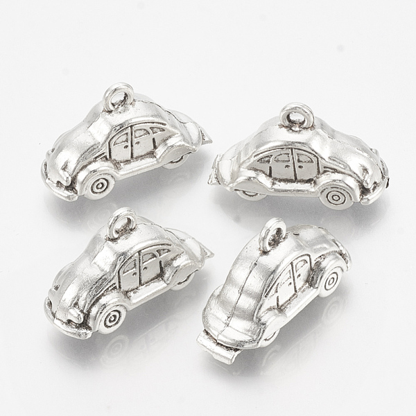 PandaHall Tibetan Style Zinc Alloy Pendants, Lead Free & Cadmium Free, Car, Antique Silver, 14.7x22.6x9.5mm, Hole: 2mm, about 161pcs/500g...
PandaHall Tibetan Style Zinc Alloy Pendants, Lead Free & Cadmium Free, Car, Antique Silver, 14.7x22.6x9.5mm, Hole: 2mm, about 161pcs/500g...