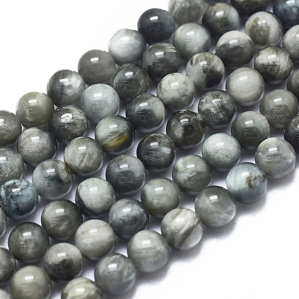 PandaHall Natural Eagle Eye Beads Strands, Round, 4mm, Hole: 0.8mm, about 96pcs/strand, 15.55 inch(39.5cm) Eagle Eye Stone Round
PandaHall Natural Eagle Eye Beads Strands, Round, 4mm, Hole: 0.8mm, about 96pcs/strand, 15.55 inch(39.5cm) Eagle Eye Stone Round
