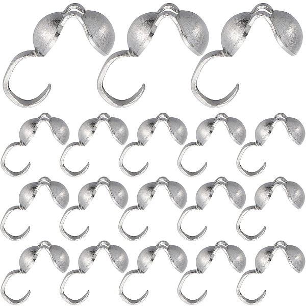 PandaHall SUNNYCLUE 300Pcs 304 Stainless Steel Bead Tips, Calotte Ends, Clamshell Knot Cover, Stainless Steel Color, 9x4x4mm, Inner Diameter...
PandaHall SUNNYCLUE 300Pcs 304 Stainless Steel Bead Tips, Calotte Ends, Clamshell Knot Cover, Stainless Steel Color, 9x4x4mm, Inner Diameter...