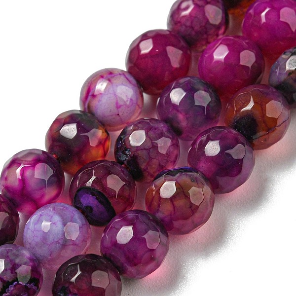 PandaHall Natural Agate Beads Strands, Dyed & Heated, Round, Faceted, Purple, 6mm, Hole: 1mm, about 62pcs/strand, 14.37~14.76 inch...
PandaHall Natural Agate Beads Strands, Dyed & Heated, Round, Faceted, Purple, 6mm, Hole: 1mm, about 62pcs/strand, 14.37~14.76 inch...