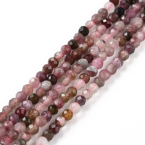 PandaHall Natural Tourmaline Beads Strands, Faceted, Round, 2.5mm, Hole: 0.5mm, about 174~177pcs/strand, 15.59''(39.6cm) Tourmaline Round
PandaHall Natural Tourmaline Beads Strands, Faceted, Round, 2.5mm, Hole: 0.5mm, about 174~177pcs/strand, 15.59''(39.6cm) Tourmaline Round