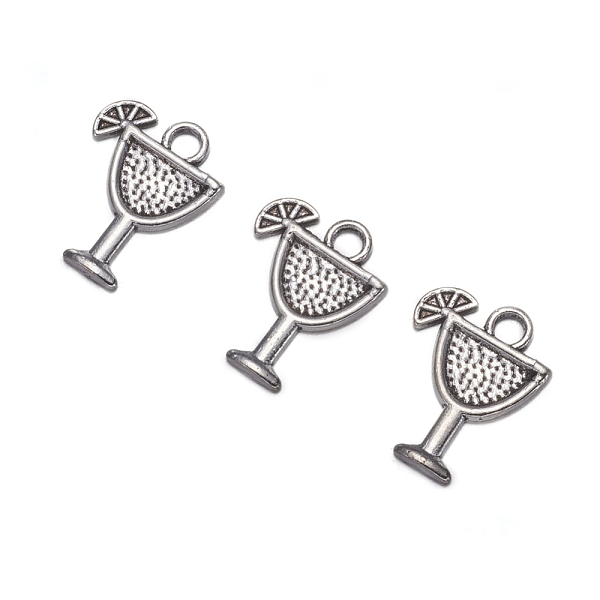 PandaHall Tibetan Style Tropical drink Alloy Pendants, Lead Free and Cadmium Free, Margarita, Antique Silver, 17x14x2mm Alloy Tableware
PandaHall Tibetan Style Tropical drink Alloy Pendants, Lead Free and Cadmium Free, Margarita, Antique Silver, 17x14x2mm Alloy Tableware