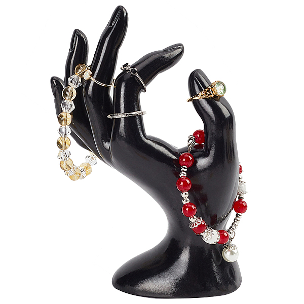 PandaHall PH OK Gesture Ring Hand Holder, Black Bracelet Ring Watch Stand Jewelry Display Jewelry Stand Mannequin Hand for Photo Props...
PandaHall PH OK Gesture Ring Hand Holder, Black Bracelet Ring Watch Stand Jewelry Display Jewelry Stand Mannequin Hand for Photo Props...